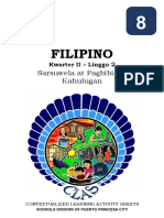 Filipino8 q2 Clas2 Sarsuwelaatpagbibigaykahulugan v1-1-JOSEPH-AURELLO