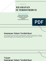 Keamanan Sistem Terdistribusi: Presentasi