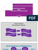 Kaidah Bahasa Indonesia Dalam Penyusunan Perundang-Undangan: Ebah Suhaebah