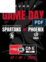 Spartans Vs Phoenix - Round 2