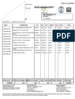 Kigali Pharmacy Proforma Receipt for Medical Supplies