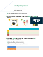 Funções Sintáticas: Sujeito e Predicado