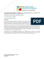 La Corteza Orbitofrontal Frente A La Dorsolateral en Pacientes Con Sintomatología Disociativa Psicomorfa (DP) Y/o Somatoforme