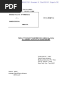 United States District Court Southern District of New York United States of America - v. - James Zhong, Defendant. 22 Cr. 606 (PGG)