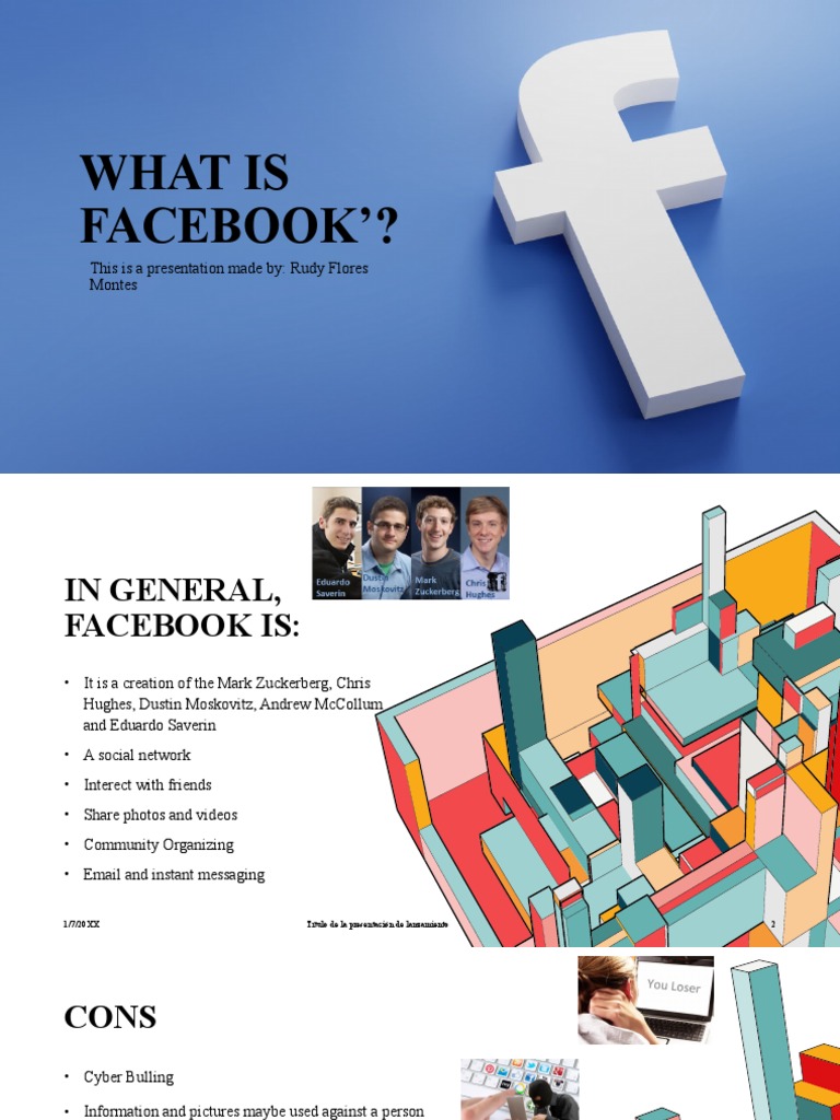 What Is Facebook | PDF | Facebook | Mark Zuckerberg