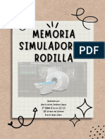 RM Rodilla en Simulador