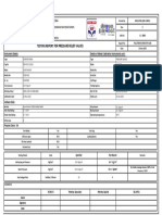 Testing Report For Pressure Relief Valves: Petrofac International (UAE) LLC