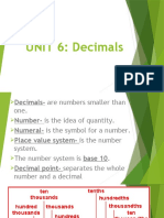 DECIMALS