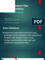 Materi 5 - Data Validation