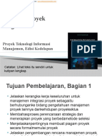 Integrasi Proyek Pengelolaan: Proyek Teknologi Informasi Manajemen, Edisi Kedelapan