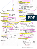 Machine Design Formula Spring and Belts Summary 