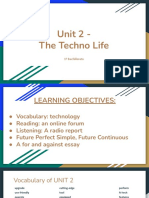 Unit 2 - The Techno Life