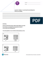 UNIT 1: Skills Test C: Dictation