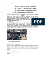 The Application of ATV1200 in Belt Conveyor Used in Jinjie Coal Mine
