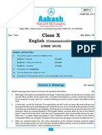 CBSE Board English (Class X) - Solutions - 0