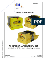 Doc09078g Operation Manual Af Af-H Integra Elts