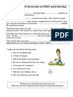 Using The Past Continuous Tense in Stories Fun Activities Games Oneonone Activities Sentence - 77097