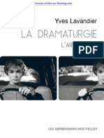 La Dramaturgie: Yves Lavandier