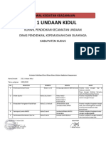 Jadwal Kegiatan Keagamaan