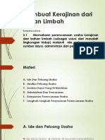 Membuat Kerajinan Dari Bahan Limbah