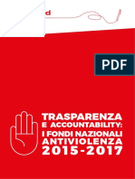 Trasparenza e Accountability. I Fondi Nazionali Antiviolenza 2015-2017