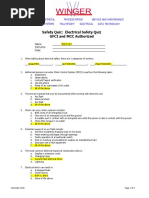 Electrical Safety Awareness Guide | PDF | Occupational Safety And ...