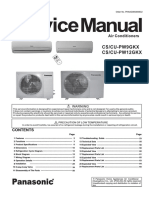 Cs/Cu-Pw9Gkx Cs/Cu-Pw12Gkx: Air Conditioners