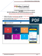 DME NEET UG 2022 Institute Fee Paymet User Manual