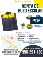 Cartel Venta Buzos