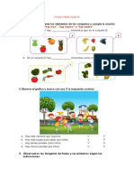 Ficha para Casita 23-03 Matematica