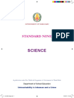 Science: Standard Nine