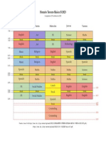 Horario Tercero B Asico B 2023: Break Break Break Break Break