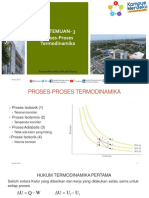 Pertemuan-3 Proses-Proses Termodinamika