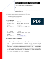 Rico Pollo, en El Distrito de Los Olivos, Lima.: Perfil Del Trabajo de Aplicación Profesional 1. Título Del Perfil