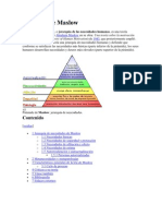 Pirámide de Maslow