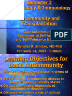 Autoimmunity & Transplantation