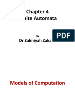 Finite automata and their languages