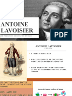 Antoine Lavoisier: and The Law of Coservation of Mass