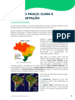 Fuvest - São Paulo Clima e Vegetação (APROVATOTAL)