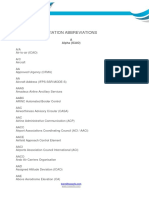 Aviation Abbreviations: A Alpha (ICAO)