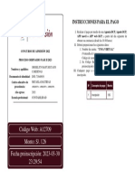 Código Web: A12709 Monto: S/. 126 Fecha Preinscripción: 2023-03-30 23:29:54