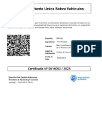 Certificado QR - FBN165