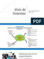 Análisis de Sistemas: Ing. Jorge Fernando López Gil