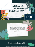 Pelajaran 19: Qiamullail Pemangkin Kekuatan Jiwa