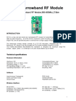 N516 CC1120 Narrowband Spi RF Module,27dbm