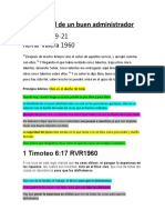 Mentalidad de Un Buen Administrador