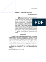 Inequality Trends in Romania: Iuliana Precupełu