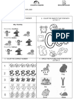 English Exam Kindergarden