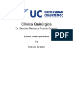 Clínica Quirúrgica: Dr. Sánchez Mendoza Ricardo Gonzalo