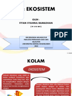 EKOSISTEM KOLAM